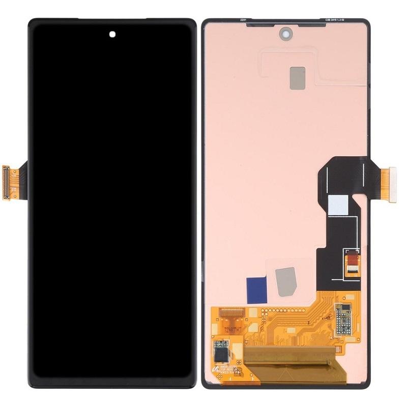 PANTALLA TACTIL + DISPLAY OLED DISPLAY COMPLETO SIN MARCO PARA GOOGLE PIXEL 6A 5G (GX7AS GB62Z G1AZG GB17L) NEGRO ORIGINAL