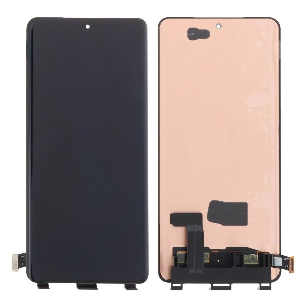 PANTALLA TACTIL + DISPLAY AMOLED DISPLAY COMPLETO SIN MARCO PARA ONEPLUS 12 1+12 (PJD110) / FIND X7 ULTRA (PHY110 PHY120) / 1+ACE 3 PRO NEGRO ORIGINAL (BOE VERSION)