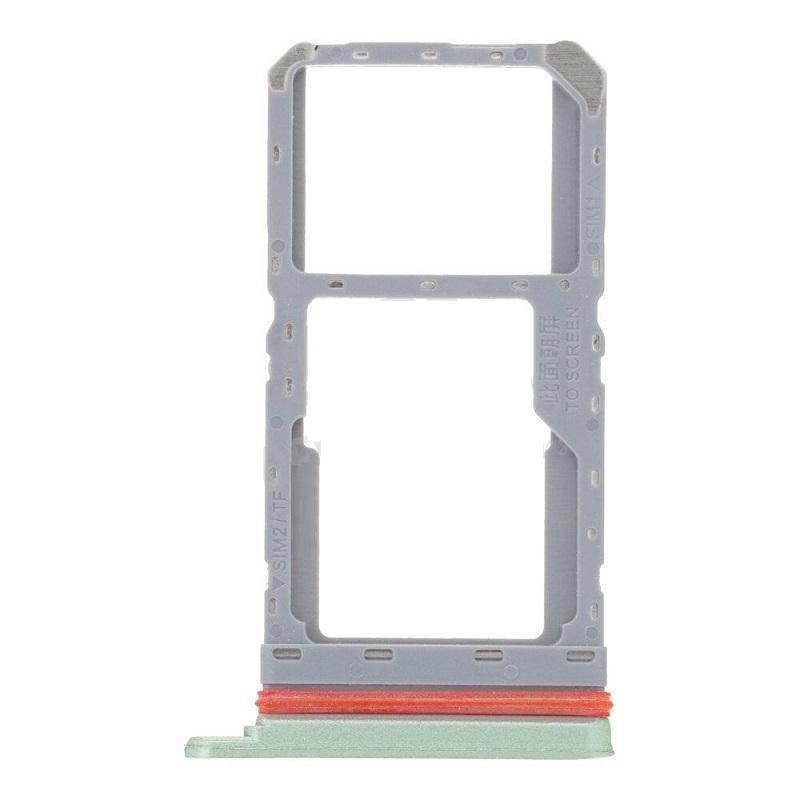BANDEJA DE TARJETA SIM DUAL PARA REALME 12X 5G (RMX3997) VERDE