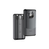 REMAX RPP-38 22.5W BANCO DE ENERGIA 20000MAH + PANTALLA DIGITAL + TYPE-C / LIGHTNING NEGRO