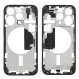 MARCO CENTRAL A PARA APPLE IPHONE 15 PRO 6.1 NEGRO OEM
