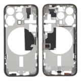 MARCO CENTRAL A PARA APPLE IPHONE 15 PRO 6.1 TITANIO NATURAL OEM