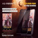 QI-VERSE PELÍCULA TEMPLADA ANTI-PEEP PARA APPLE IPHONE 13 / IPHONE 13 PRO / IPHONE 14 / IPHONE 16E / IPHONE 17E