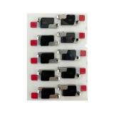 PROTECTOR ANTIPOLVO DEL MICRÓFONO TRASERO PARA APPLE IPHONE 14 / 14 PLUS / 15 / 15 PLUS NEGRO
