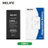 RELIFE BATERIA DE GRAN CAPACIDAD (2460 mAh) PARA APPLE IPHONE 12 MINI 5.4 (DIAGNOSTICABLE BATERIA NO ES NECESARIO SOLDAR CABLE ORIGINAL DE BATERIA NO HAY MENSAJE DE "PARTE DESCONOCIDA") (REQUIERE ACTUALIZACIÓN A LA ÚLTIMA VERSIÓN)