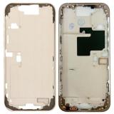 MARCO CENTRAL A PARA APPLE IPHONE 16 PRO MAX 6.9 ORO MATERIAL ORIGINAL