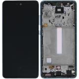 PANTALLA TACTIL + DISPLAY AMOLED DISPLAY COMPLETO + MARCO PARA SAMSUNG GALAXY A52 A525F / A52 5G A526B AZUL OEM