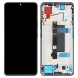 PANTALLA TACTIL + DISPLAY AMOLED DISPLAY COMPLETO + MARCO PARA XIAOMI POCO X6 5G (23122PCD1G 23122PCD1I) NEGRO ORIGINAL (SERVICE PACK)