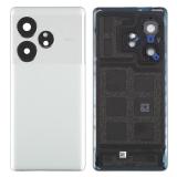 TAPA TRASERA PARA REALME GT6 (RMX3851) PLATEADO ORIGINAL