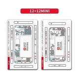 YCS ALMACENAMIENTO TORNILLOS DE REPARACIÓN ALMOHADILLA MAGNÉTICA PAPA APPLE IPHONE 12 MINI 5.4 / IPHONE 12 6.1