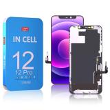 DISPLAY LCD + PANTALLA TACTIL DISPLAY COMPLETO PARA APPLE IPHONE 12 / IPHONE 12 PRO 6.1 INCELL ZY FHD 1080P