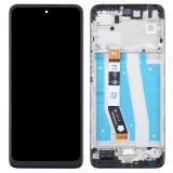 PANTALLA TACTIL + DISPLAY LCD DISPLAY COMPLETO CON MARCO PARA MOTOROLA MOTO G14 (XT2341) NEGRO ORIGINAL