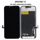 PANTALLA TACTIL + DISPLAY OLED DISPLAY COMPLETO PARA APPLE IPHONE 13 6.1 TD OLED VERSIONE SOFT (DIAGNOSTICABLE NO ES NECESARIO TRASPLANTAR EL IC DE PANTALLA ORIGINAL)