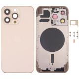 TAPA TRASERA PARA APPLE IPHONE 13 PRO 6.1 ORO OEM