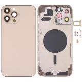 TAPA TRASERA PARA APPLE IPHONE 13 PRO MAX 6.7 ORO OEM