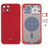TAPA TRASERA PARA APPLE IPHONE 13 6.1 ROJO OEM