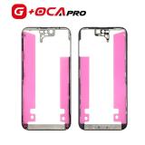 G+ PRO REEMPLAZO DEL SOPORTE DEL BISEL DEL MARCO DELANTERO LCD PARA APPLE IPHONE 14 PRO MAX 6.7 NEGRO