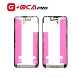G+ PRO REEMPLAZO DEL SOPORTE DEL BISEL DEL MARCO DELANTERO LCD PARA APPLE IPHONE 14 PRO 6.1 NEGRO