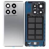 TAPA TRASERA PARA XIAOMI 14T PRO (2407FPN8EG) GRIS ORIGINAL