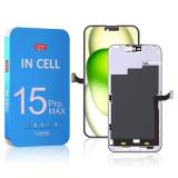 DISPLAY LCD + PANTALLA TACTIL DISPLAY COMPLETO PARA APPLE IPHONE 15 PRO MAX 6.7 INCELL ZY FHD 1080P