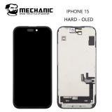 PANTALLA TACTIL + DISPLAY OLED DISPLAY COMPLETO PARA APPLE IPHONE 15 6.1 MECHANIC OLED VERSION DURA