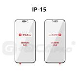 G+ PRO PANTALLA DE CRISTAL + OCA PARA APPLE IPHONE 15 6.1 NEGRO