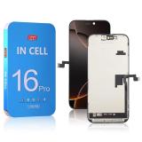 DISPLAY LCD + PANTALLA TACTIL DISPLAY COMPLETO PARA APPLE IPHONE 16 PRO 6.3 INCELL ZY FHD 1080P (FRECUENCIA DE ACTUALIZACIÓN: 120HZ)