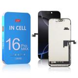 DISPLAY LCD + PANTALLA TACTIL DISPLAY COMPLETO PARA APPLE IPHONE 16 PRO MAX 6.9 INCELL ZY FHD 1080P (FRECUENCIA DE ACTUALIZACIÓN: 120HZ)