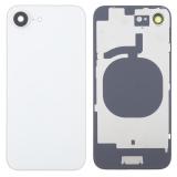 TAPA TRASERA DE CRISTAL CON SOPORTE PARA APPLE IPHONE 16E 6.1 BLANCO