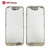 G+ PRO REEMPLAZO DEL SOPORTE DEL BISEL DEL MARCO DELANTERO LCD PARA APPLE IPHONE 17 AIR 6.5 NEGRO