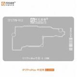 AMAOE IP17PROMAX 0.12mm PLANTILLA DE REBALLING BGA DE CAPA MEDIA PARA APPLE IPHONE 17 PRO MAX