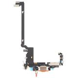 CABLE FLEX DE CARGA PARA APPLE IPHONE 17 PRO MAX 6.9 NARANJA ORIGINAL