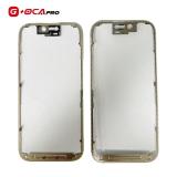 G+ PRO REEMPLAZO DEL SOPORTE DEL BISEL DEL MARCO DELANTERO LCD PARA APPLE IPHONE 17 6.3 NEGRO