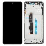 PANTALLA TACTIL + DISPLAY AMOLED DISPLAY COMPLETO + MARCO PARA XIAOMI REDMI NOTE 13 5G (2312DRAABG 2312DRAABI) NEGRO ORIGINAL (SERVICE PACK)