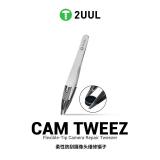 2UUL TW41 PINZAS CAM TWEEZ DE PUNTA FLEXIBLE PARA REPARACIÓN DE CÁMARAS