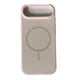 FUNDA DE SILICONA LIQUIDA + MAGNETIC PARA APPLE IPHONE 17 AIR ROSA