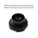 CAMERA 1X CUENTA DE LUZ AZUL PARA APPLE IPHONE 14 PRO 6.1 / 14 PRO MAX 6.7 / 15 PRO 6.1 / 15 PRO MAX 6.7 / 16 PRO 6.3 / 16 PRO MAX 6.9 / 17 PRO 6.3 / 17 PRO MAX 6.9