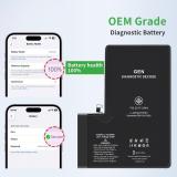 BATERIA DE GRAN CAPACIDAD (3450 mAh) PARA APPLE IPHONE 15 PRO 6.1 (DECODIFICADOR DE BATERÍA GENUINA AUTODIAGNÓSTICO)