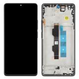 PANTALLA TACTIL + DISPLAY AMOLED DISPLAY COMPLETO + MARCO PARA XIAOMI POCO M6 PRO 4G (MZB0G1GEU) NEGRO ORIGINAL (SERVICE PACK)