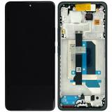 PANTALLA TACTIL + DISPLAY AMOLED DISPLAY COMPLETO + MARCO PARA XIAOMI REDMI NOTE 14 PRO+ 5G (24115RA8EG) NEGRO ORIGINAL (SERVICE PACK)