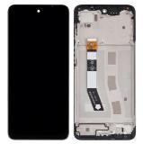 PANTALLA TACTIL + DISPLAY LCD DISPLAY COMPLETO CON MARCO PARA MOTOROLA MOTO G54 5G (XT2343-1 XT2343-2) NEGRO ORIGINAL