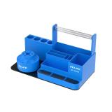 RELIFE RL-001H ALMACENAMIENTO DE REPARACIÓN MULTIFUNCIONAL GIRATORIO AZUL