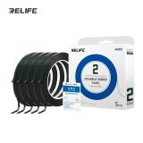 RELIFE HX1 CINTA ADHESIVA DE DOBLE CARA PARA SELLADO Y AMORTIGUACIÓN DE TELÉFONOS MÓVILES 2MM PARA REPARAR EL DESPEGUE DEL BORDE DE LA PANTALLA FUGAS DE LUZ EN EL MARCO SELLADO DE PANTALLAS CURVAS Y OTRAS REPARACIONES