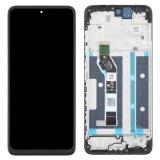 PANTALLA TACTIL + DISPLAY LCD DISPLAY COMPLETO CON MARCO PARA MOTOROLA MOTO E15 (XT2523-6) NEGRO ORIGINAL