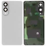 TAPA TRASERA PARA SAMSUNG GALAXY S25 EDGE S937B PLATEADO