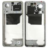 MARCO CENTRAL B PARA REALME 14 5G (RMX5070) PLATEADO ORIGINAL