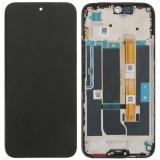 PANTALLA TACTIL + DISPLAY LCD DISPLAY COMPLETO CON MARCO PARA REALME C85 5G (RMX5253) NEGRO ORIGINAL