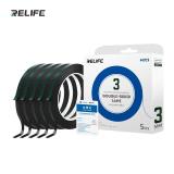 RELIFE HX1 CINTA ADHESIVA DE DOBLE CARA PARA SELLADO Y AMORTIGUACIÓN DE TELÉFONOS MÓVILES 3MM PARA REPARAR EL DESPEGUE DEL BORDE DE LA PANTALLA FUGAS DE LUZ EN EL MARCO SELLADO DE PANTALLAS CURVAS Y OTRAS REPARACIONES