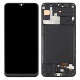 PANTALLA TACTIL + DISPLAY AMOLED DISPLAY COMPLETO + MARCO PARA SAMSUNG GALAXY A30S A307F NEGRO OEM