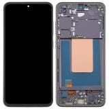 PANTALLA TACTIL + DISPLAY OLED DISPLAY COMPLETO + MARCO PARA SAMSUNG GALAXY S24 FE S721B NEGRO OEM